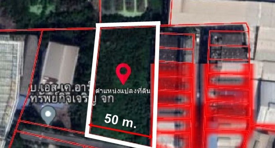 For sale land in Krathum Baen, Samut Sakhon