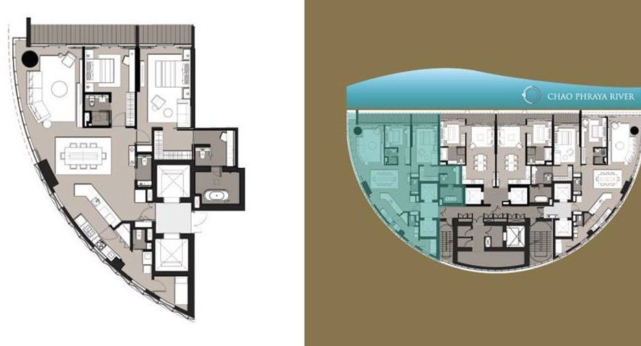 For sale 2 bed condo in Khlong San, Bangkok