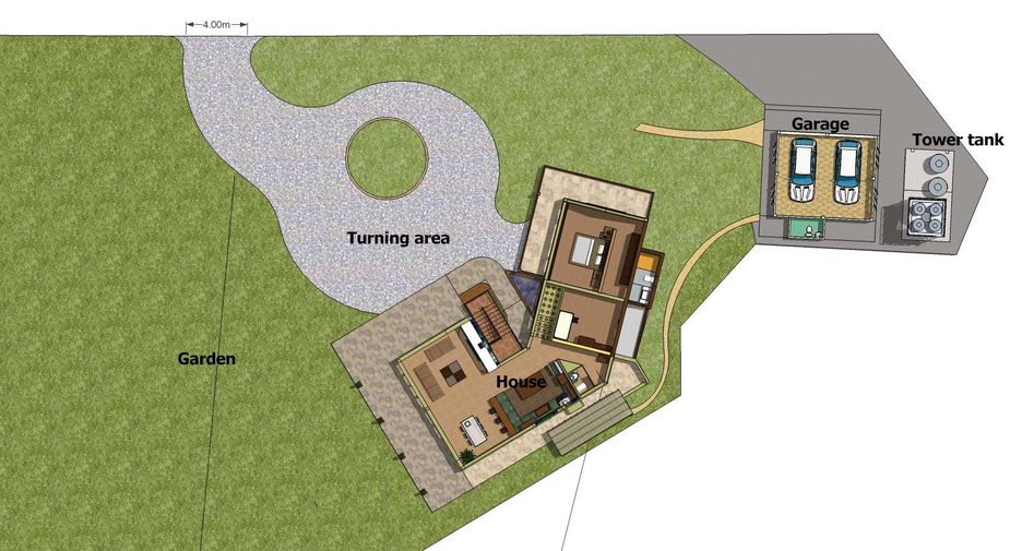 For sale 2 ベッドルーム house in Pai, Mae Hong Son