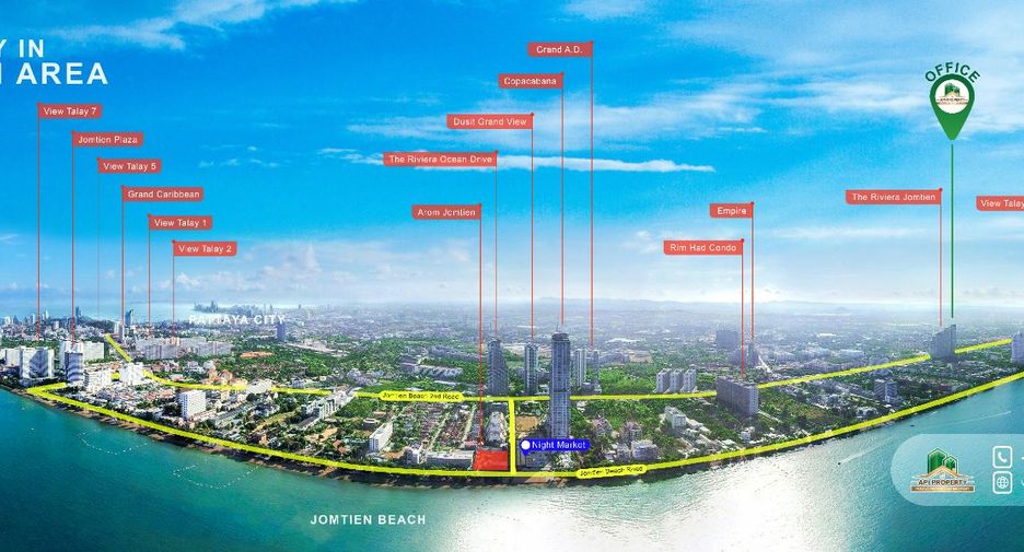 Продажа 1 кровать кондо в Банг Ламунг, Чонбури