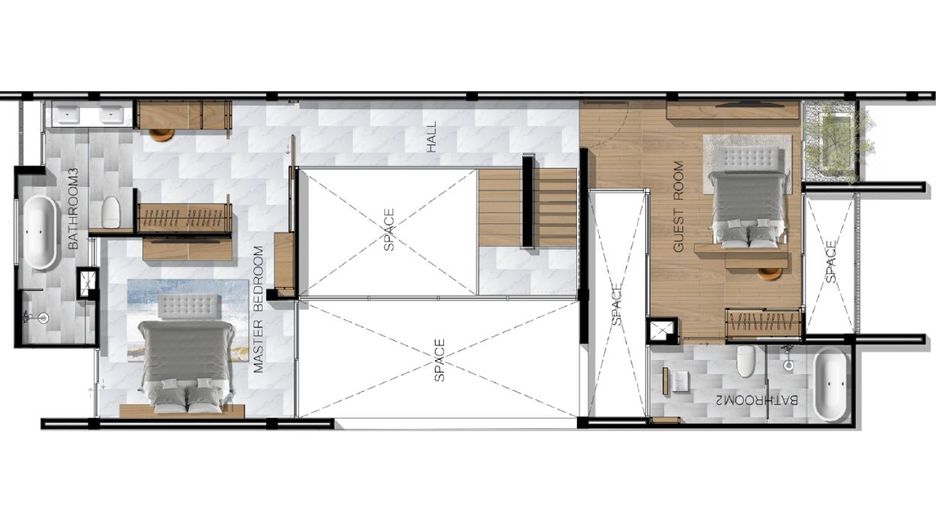 Haus zum Kauf mit 3 Zimmer in Thalang, Phuket