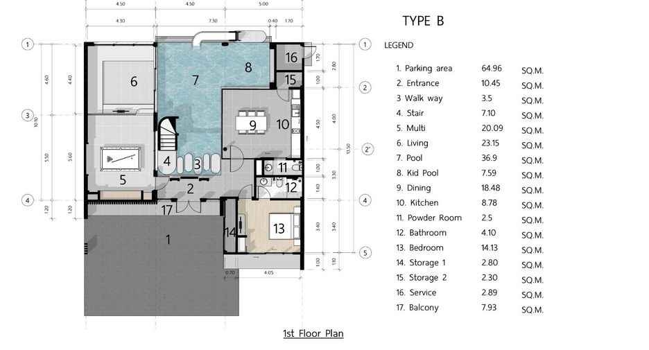 Villa en venta de 4 habitaciones en Bang Lamung, Chonburi