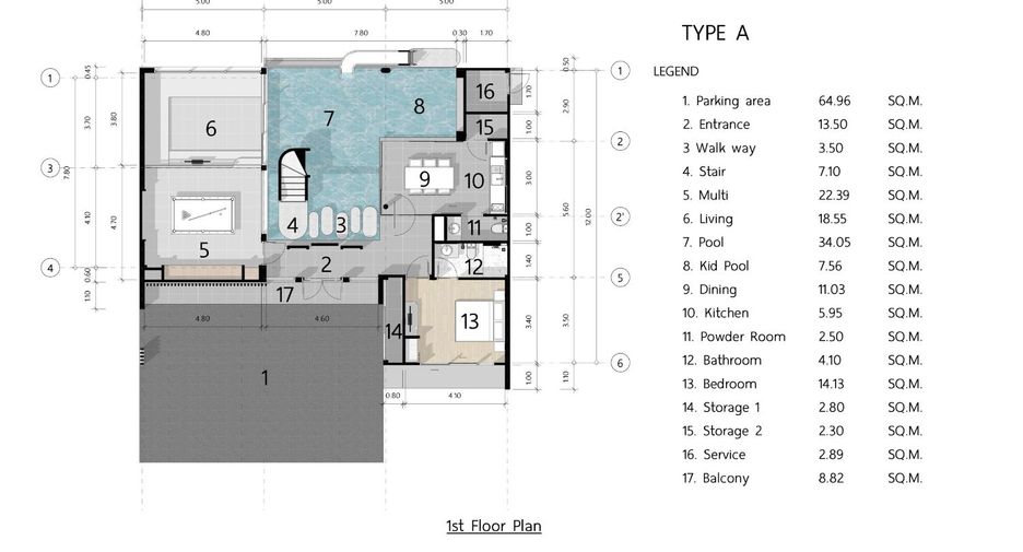 Villa en venta de 4 habitaciones en Bang Lamung, Chonburi