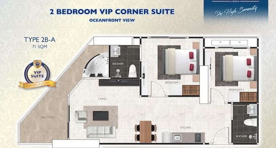 For sale 1 Beds condo in Bang Lamung, Chonburi