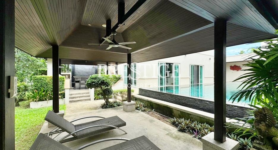 For rent and for sale 4 bedrooms house in Bang Lamung, Chonburi