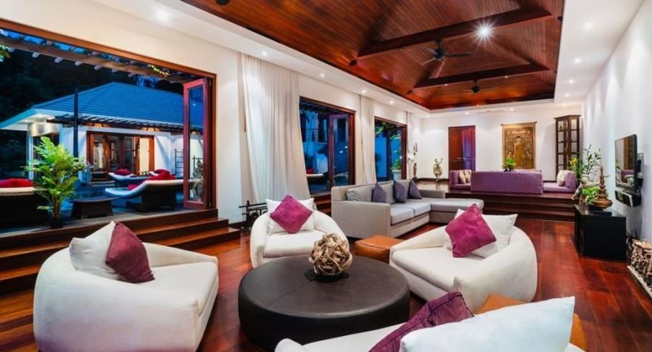 For rent and for sale 4 bedrooms villa in Thalang, Phuket