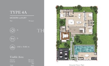Casa en venta de 4 habitaciones en Kathu, Phuket