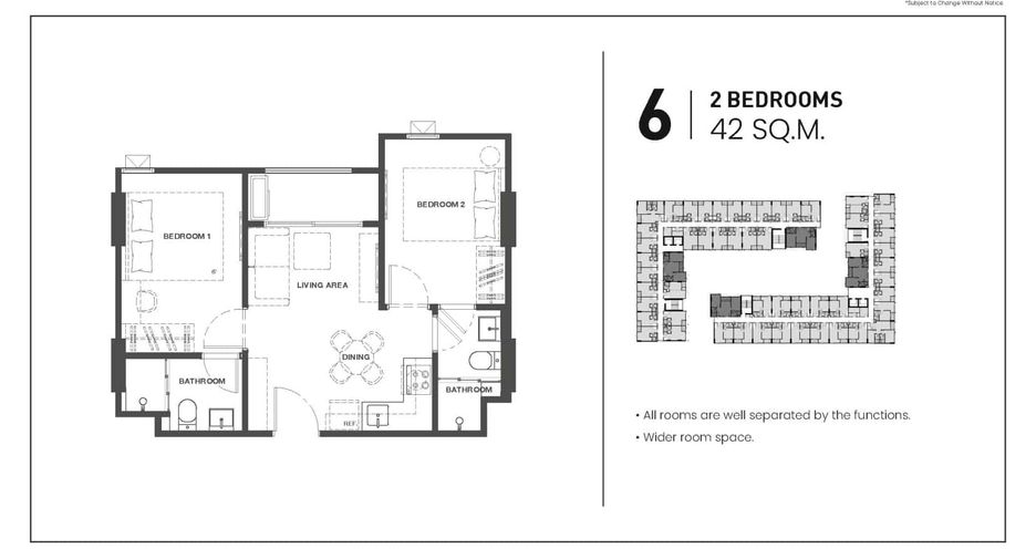 For sale 2 bed condo in Huai Khwang, Bangkok