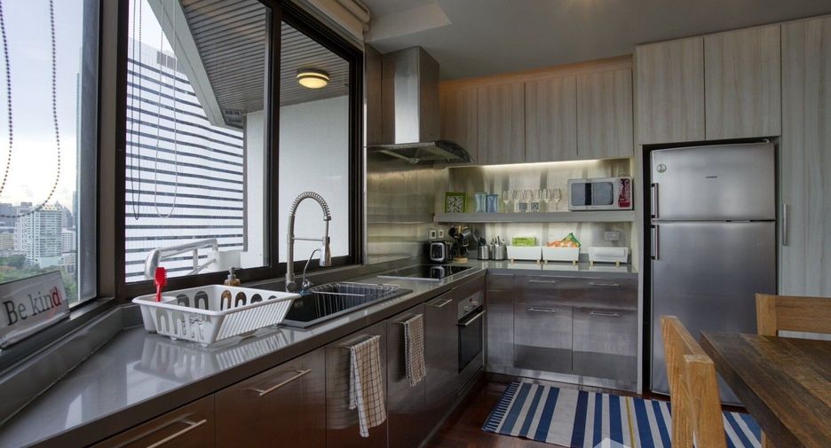 For rent 2 bed condo in Khlong Toei, Bangkok