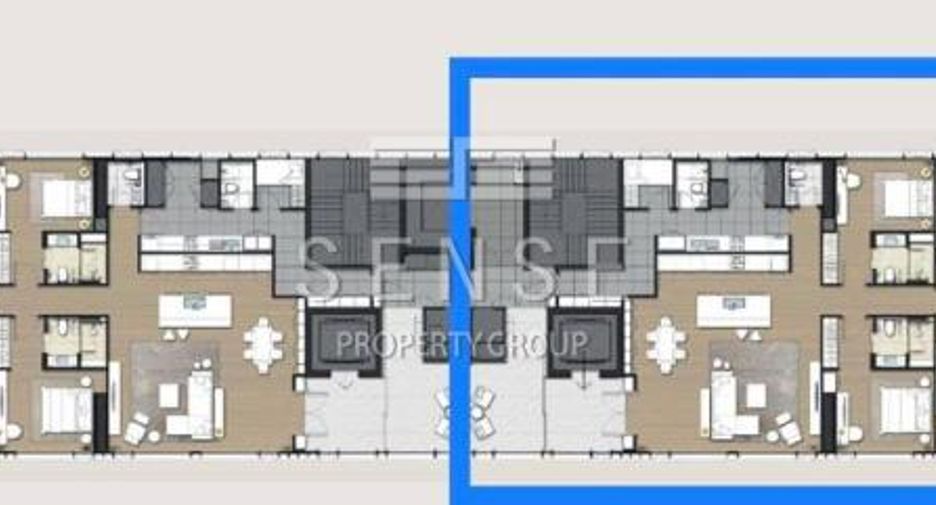 Condo en venta de 3 habitaciones en Pathum Wan, Bangkok