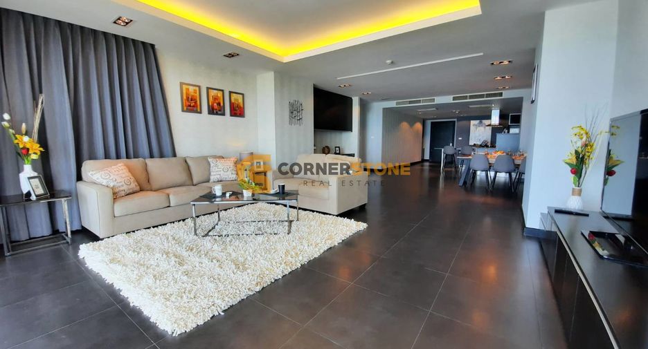 For rent and for sale 3 bedrooms condo in Jomtien, Pattaya