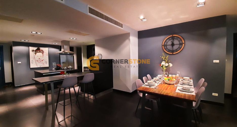 For rent and for sale 3 bedrooms condo in Jomtien, Pattaya