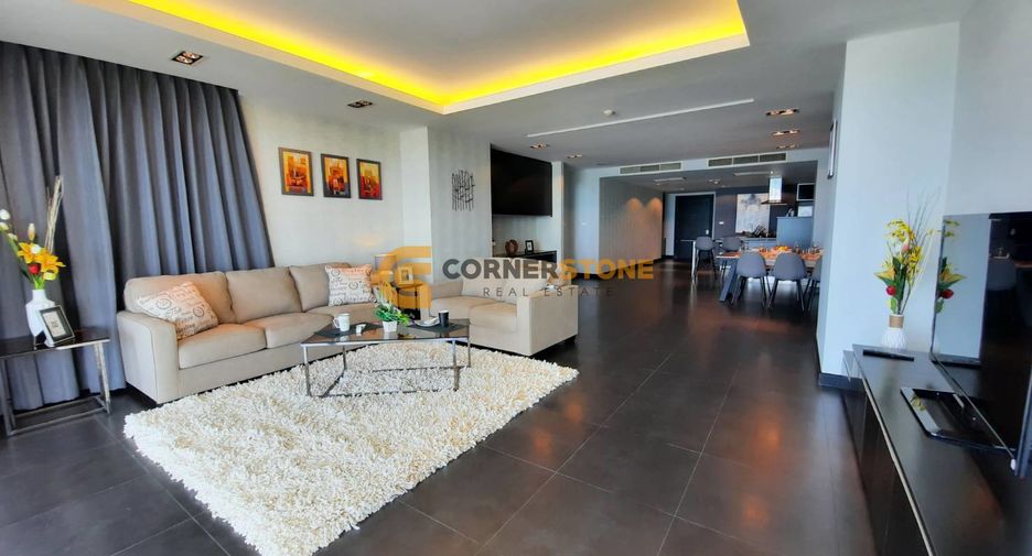 For rent and for sale 3 bedrooms condo in Jomtien, Pattaya