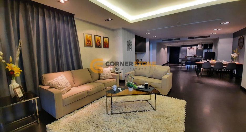 For rent and for sale 3 bedrooms condo in Jomtien, Pattaya
