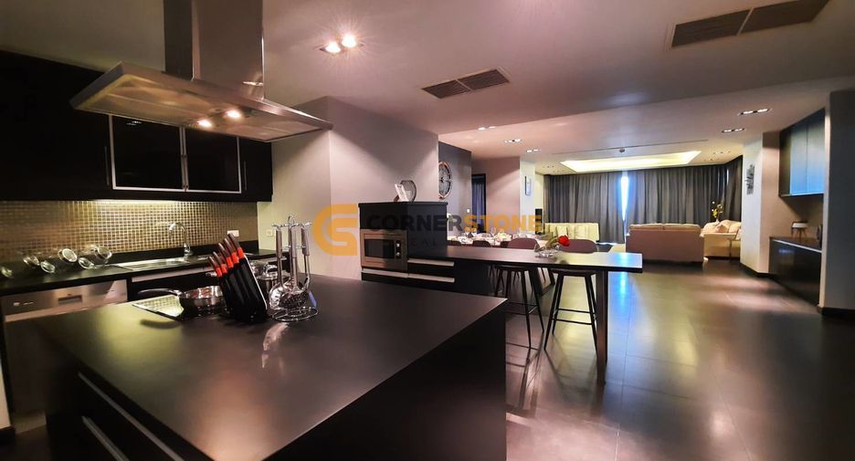 For rent and for sale 3 bedrooms condo in Jomtien, Pattaya