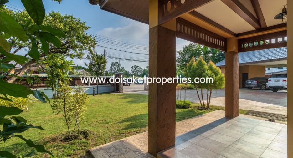 For sale 4 Beds house in Doi Saket, Chiang Mai