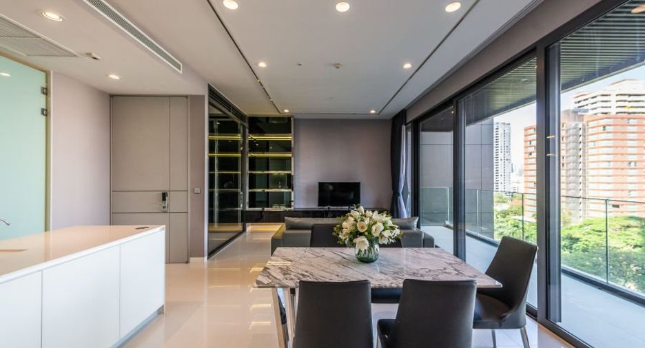 For rent 2 bedrooms condo in Khlong Toei, Bangkok