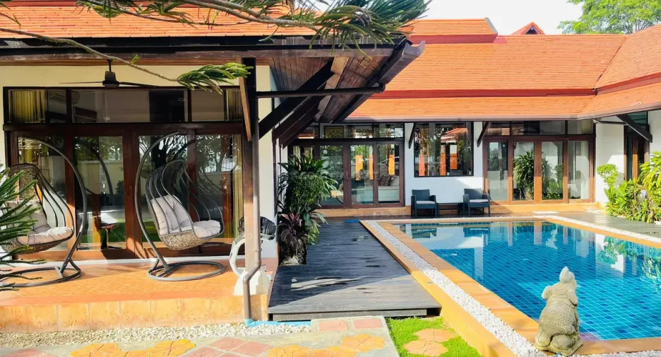 For rent 3 bedrooms house in Bang Lamung, Chonburi