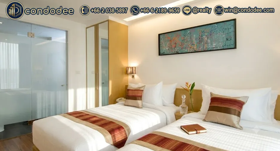 À vendre 54 chambres hôtel à Khlong Toei, Bangkok