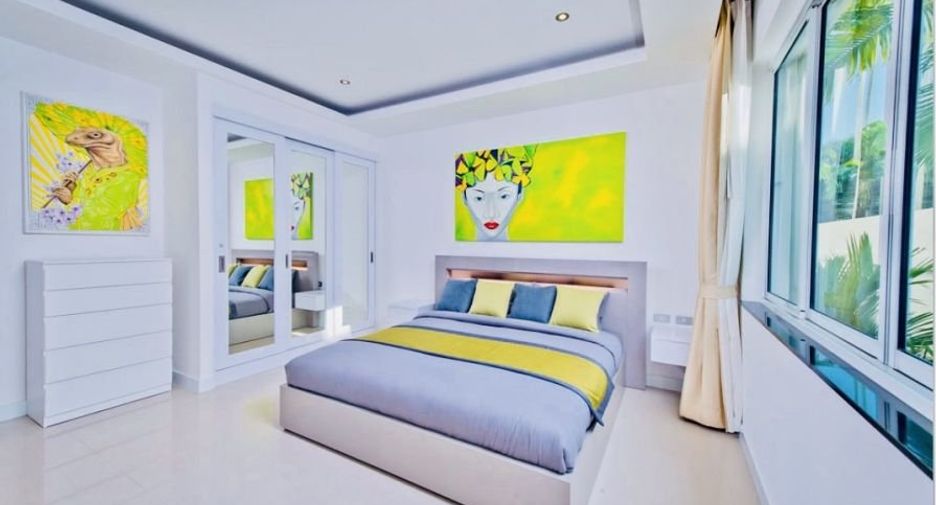 À louer 3 chambres maison à Bang Lamung, Chonburi