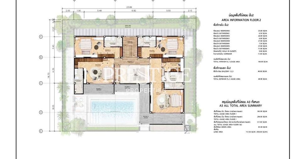 ขาย 5 ห้องนอน บ้านเดี่ยว ใน บางละมุง, ชลบุรี