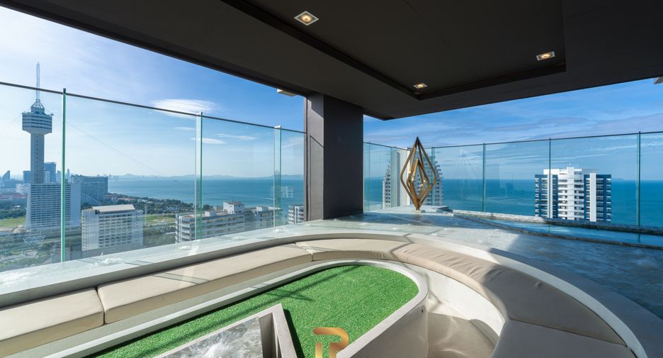 À vendre 1 chambre condo à Bang Lamung, Chonburi