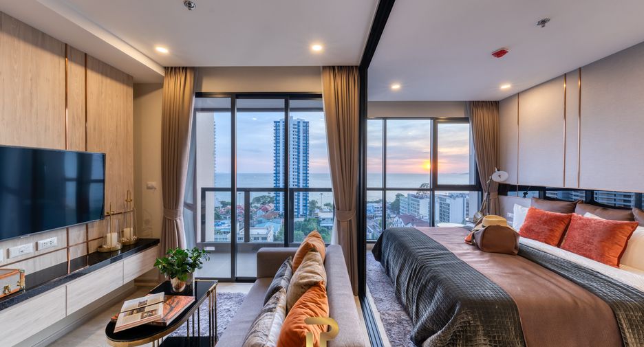 À vendre 1 chambre condo à Bang Lamung, Chonburi