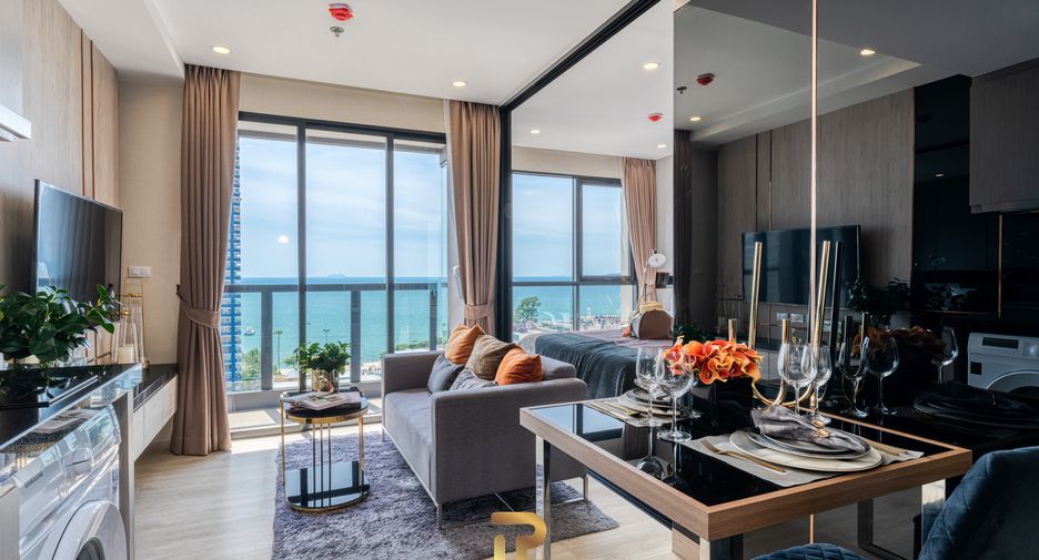 À vendre 1 chambre condo à Bang Lamung, Chonburi