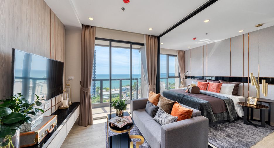 À vendre 1 chambre condo à Bang Lamung, Chonburi