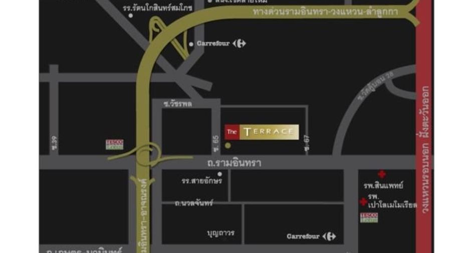 For rent 3 ベッドルーム townhouse in Bang Khen, Bangkok