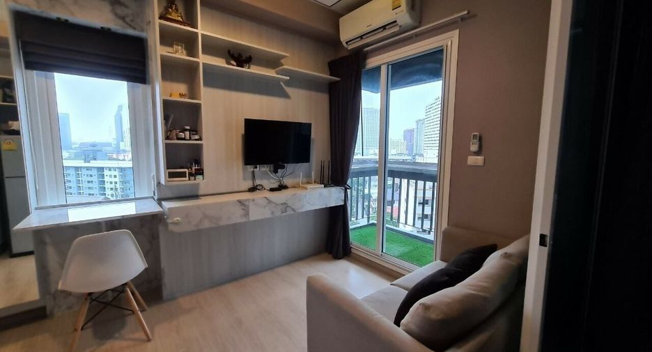 For rent studio condo in Huai Khwang, Bangkok