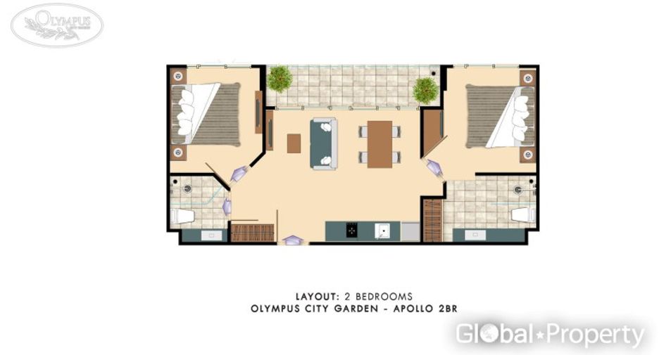 出售 1 卧室 公寓 在 Bang Lamung, Chon Buri