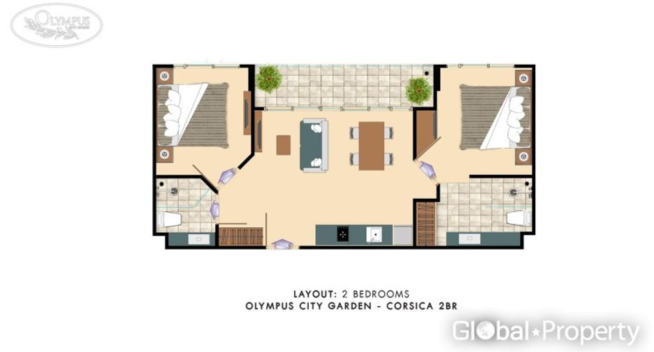 出售 1 卧室 公寓 在 Bang Lamung, Chon Buri