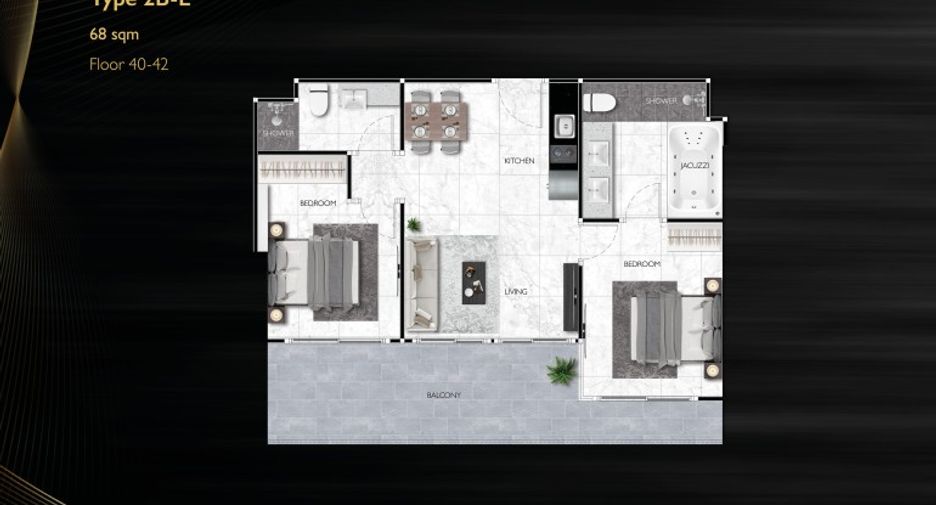 For sale 2 bedrooms condo in Bang Lamung, Chonburi