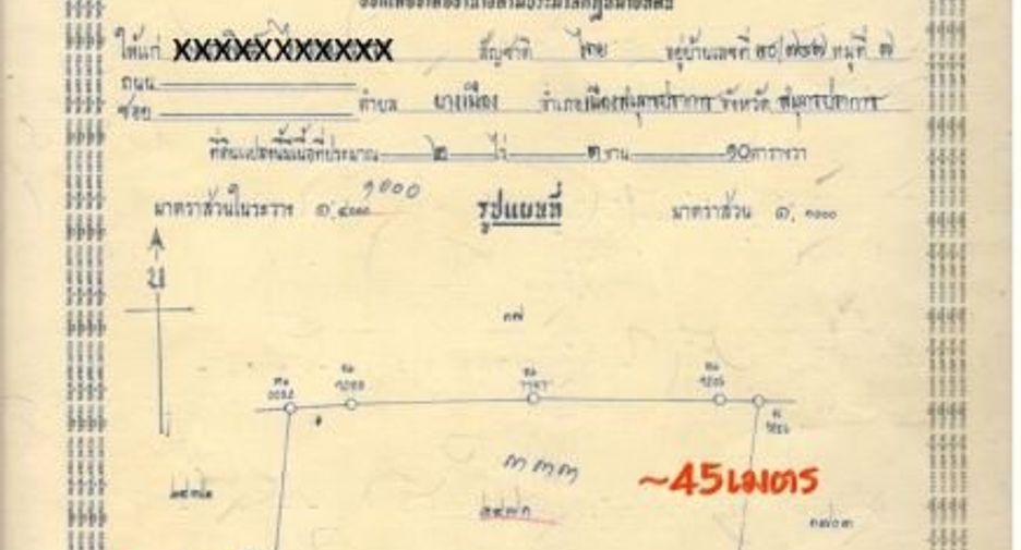 Terreno en venta en Mueang Samut Prakan, Samut Prakan