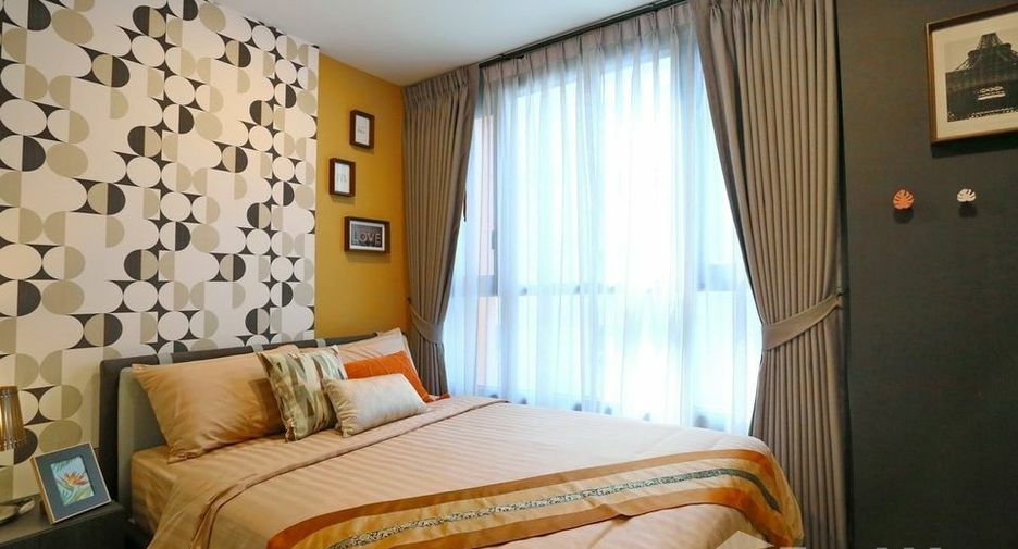 For rent 2 bed condo in Huai Khwang, Bangkok
