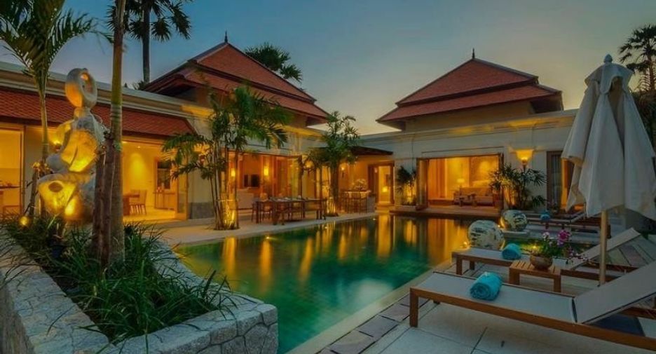 For rent and for sale 4 bedrooms villa in Thalang, Phuket