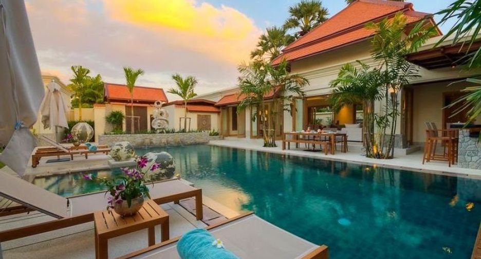 For rent and for sale 4 bedrooms villa in Thalang, Phuket
