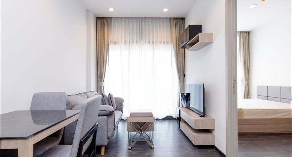 For rent 1 bed condo in Huai Khwang, Bangkok