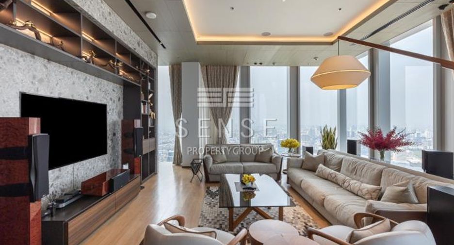 Wohnung zum Kauf mit 3 Zimmer in Sathon, Bangkok
