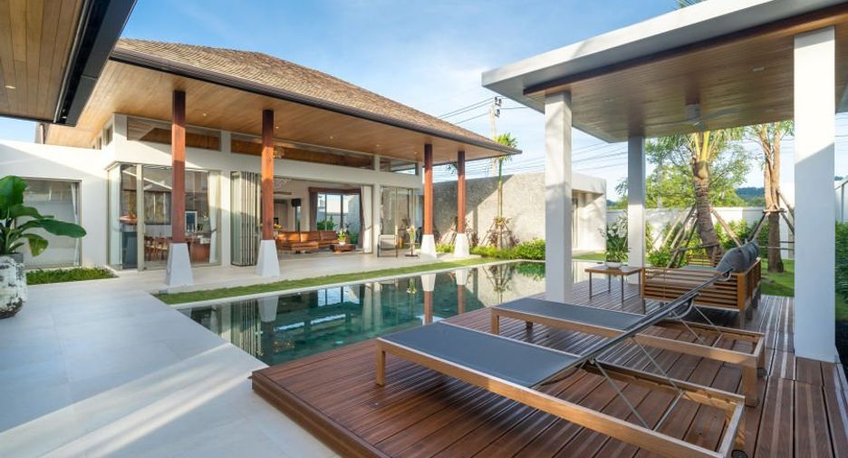For rent and for sale 4 bedrooms villa in Thalang, Phuket