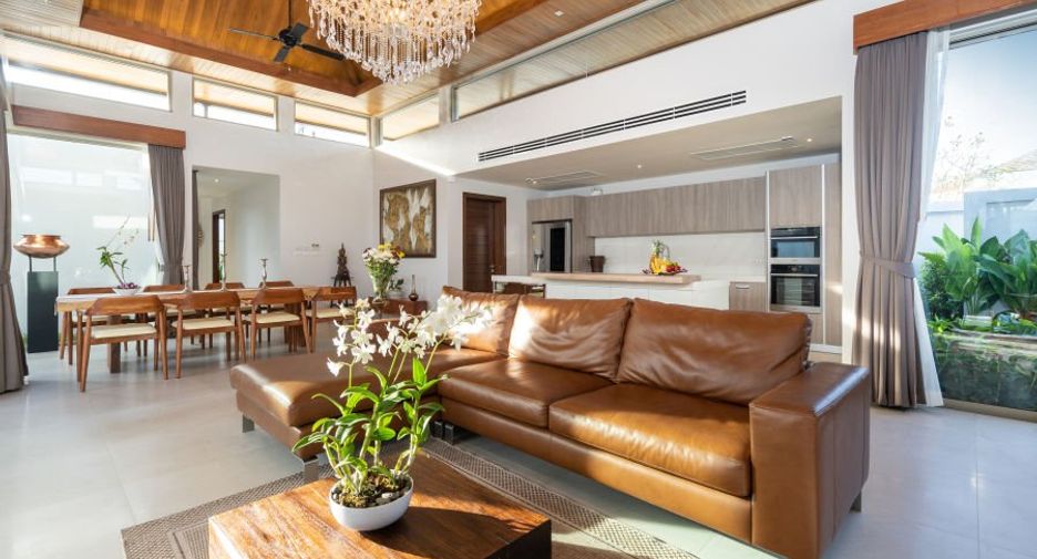 For rent and for sale 4 bedrooms villa in Thalang, Phuket