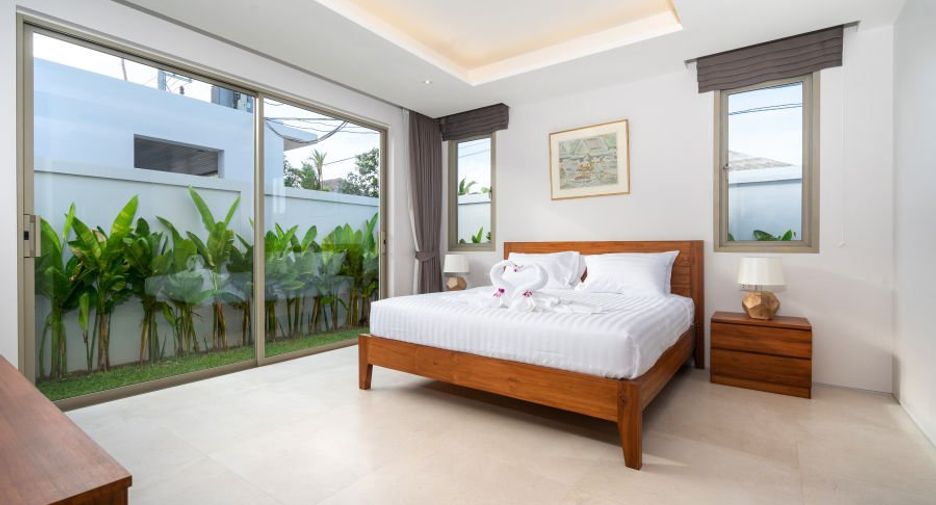 For rent and for sale 4 bedrooms villa in Thalang, Phuket