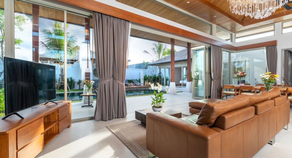For rent and for sale 4 bedrooms villa in Thalang, Phuket