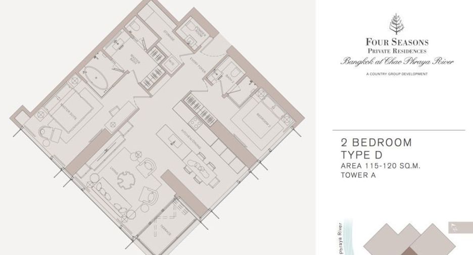 ขาย 2 ห้องนอน คอนโด ใน บางคอแหลม, กรุงเทพฯ
