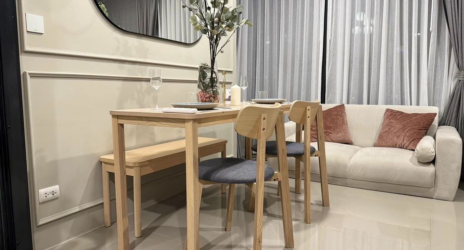 For rent 1 bed condo in Huai Khwang, Bangkok