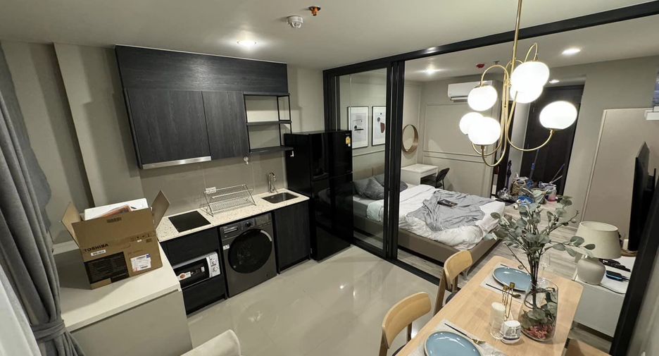 For rent 1 bed condo in Huai Khwang, Bangkok