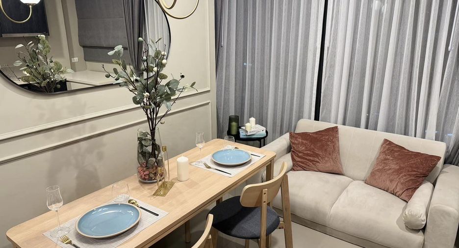 For rent 1 bed condo in Huai Khwang, Bangkok