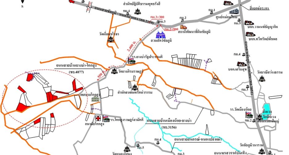 For sale land in Mueang Chaiyaphum, Chaiyaphum