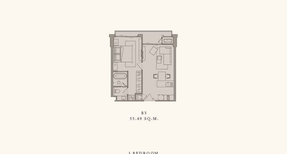 For sale 1 bed condo in Watthana, Bangkok